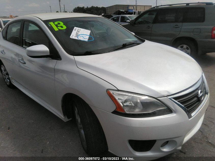 VIN 3N1AB7AP1EL639472 2014 NISSAN SENTRA no.1