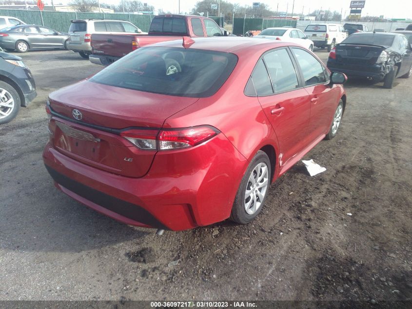 2021 TOYOTA COROLLA LE - 5YFEPMAEXMP238758