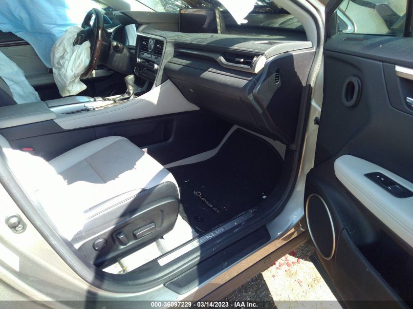 2019 LEXUS RX RX 350 - 2T2ZZMCA2KC124168