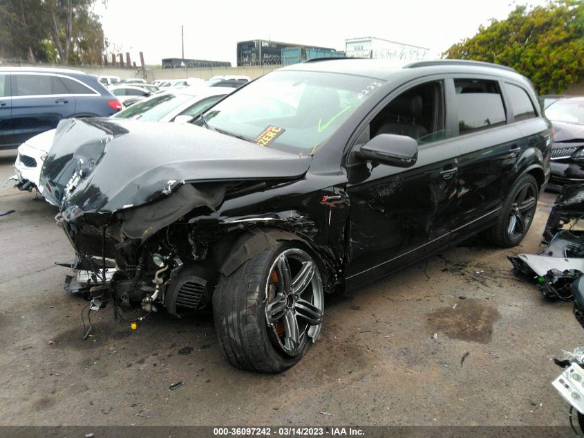 2015 AUDI Q7 3.0T S LINE PRESTIGE - WA1DGAFE0FD017544