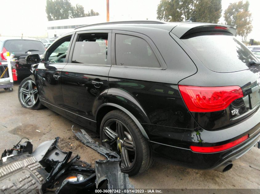 2015 AUDI Q7 3.0T S LINE PRESTIGE - WA1DGAFE0FD017544