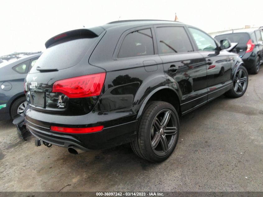 2015 AUDI Q7 3.0T S LINE PRESTIGE - WA1DGAFE0FD017544