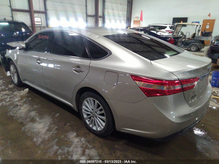 2013 TOYOTA AVALON HYBRID XLE PREMIUM 4T1BD1EB8DU011934