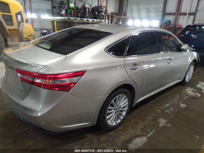 2013 TOYOTA AVALON HYBRID XLE PREMIUM 4T1BD1EB8DU011934