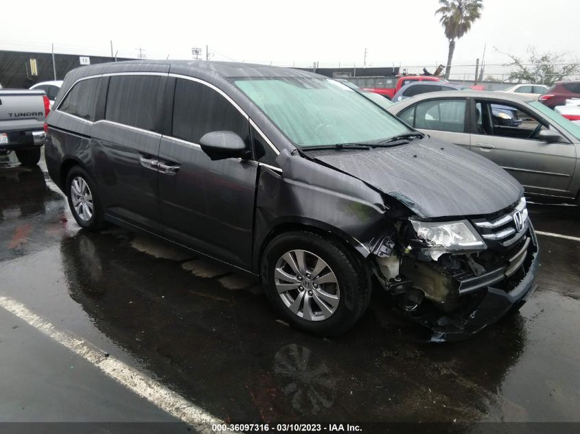 2017 HONDA ODYSSEY EX-L - 5FNRL5H67HB025091