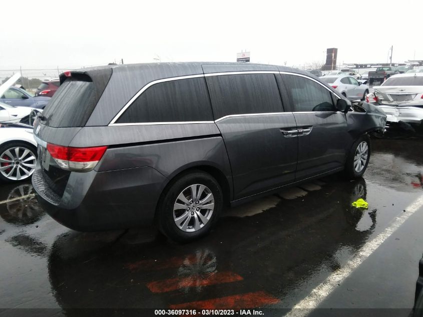 2017 HONDA ODYSSEY EX-L - 5FNRL5H67HB025091