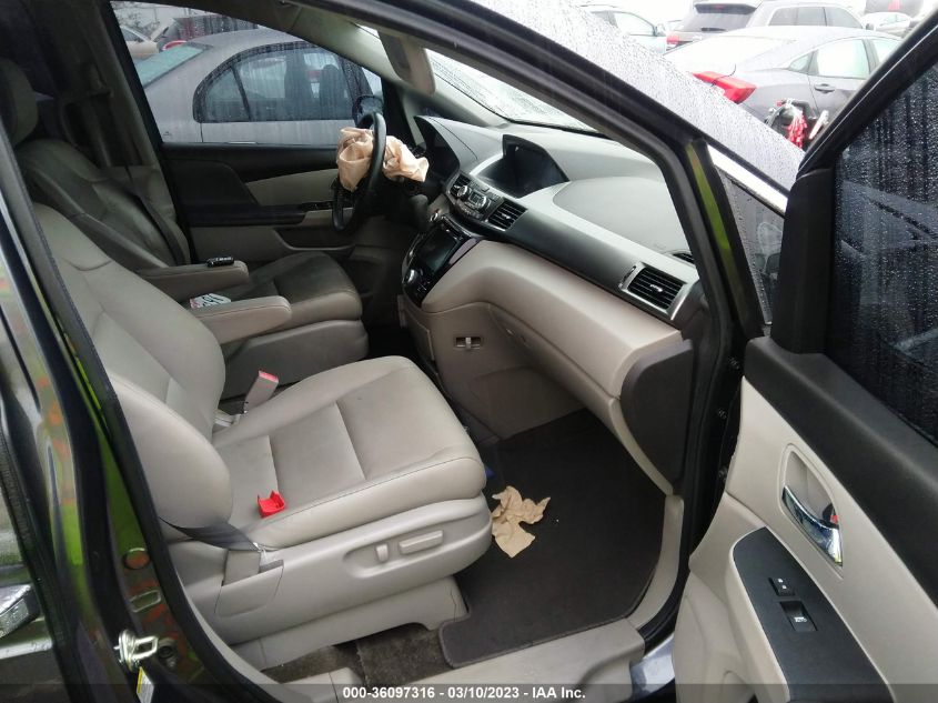 2017 HONDA ODYSSEY EX-L - 5FNRL5H67HB025091