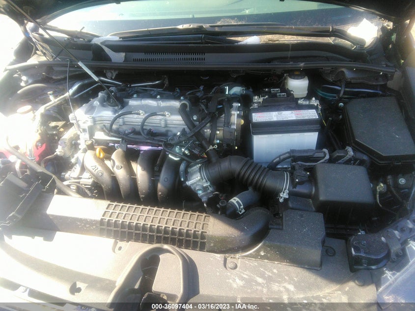 VIN 5YFEPMAE0NP356450 2022 TOYOTA COROLLA LE
