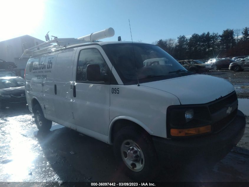 2014 CHEVROLET EXPRESS CARGO VAN - 1GCWGFBA9E1170227