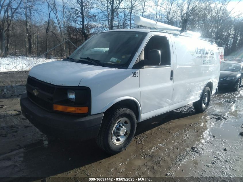2014 CHEVROLET EXPRESS CARGO VAN - 1GCWGFBA9E1170227