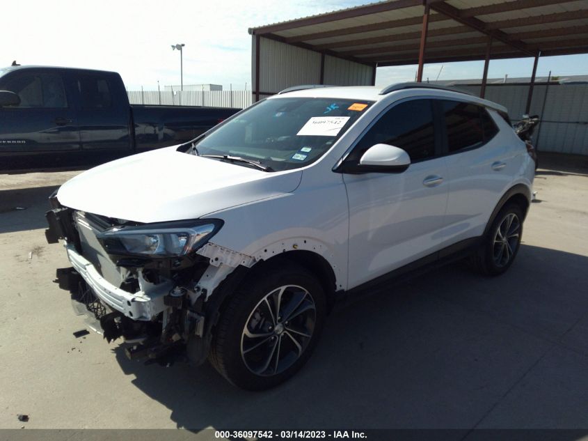 2022 BUICK ENCORE GX SELECT - KL4MMDS26NB131323