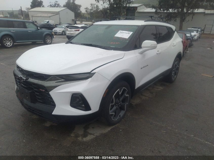 2019 CHEVROLET BLAZER RS - 3GNKBERSXKS688094