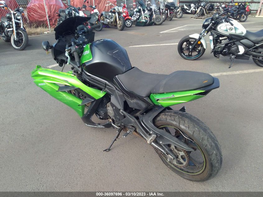 2014 KAWASAKI EX650 F - JKAEXEF14EDA17606