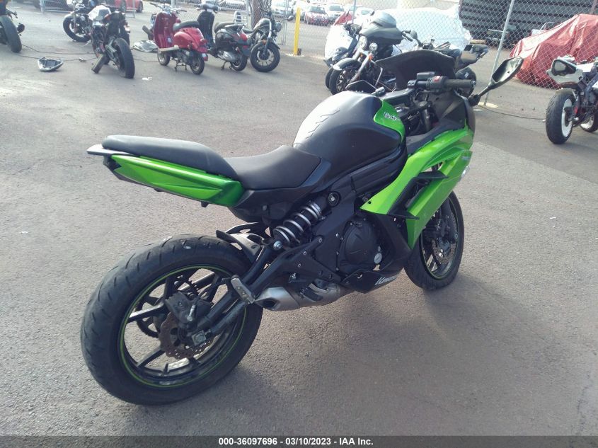 2014 KAWASAKI EX650 F - JKAEXEF14EDA17606