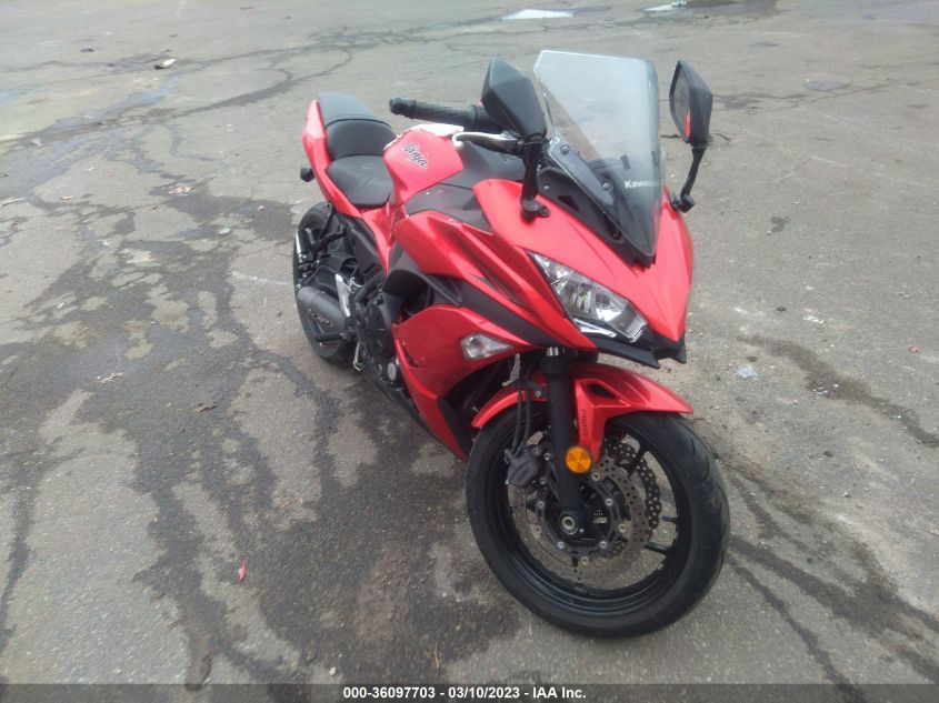 2017 KAWASAKI EX650 F - JKAEXEK1XHDA06104