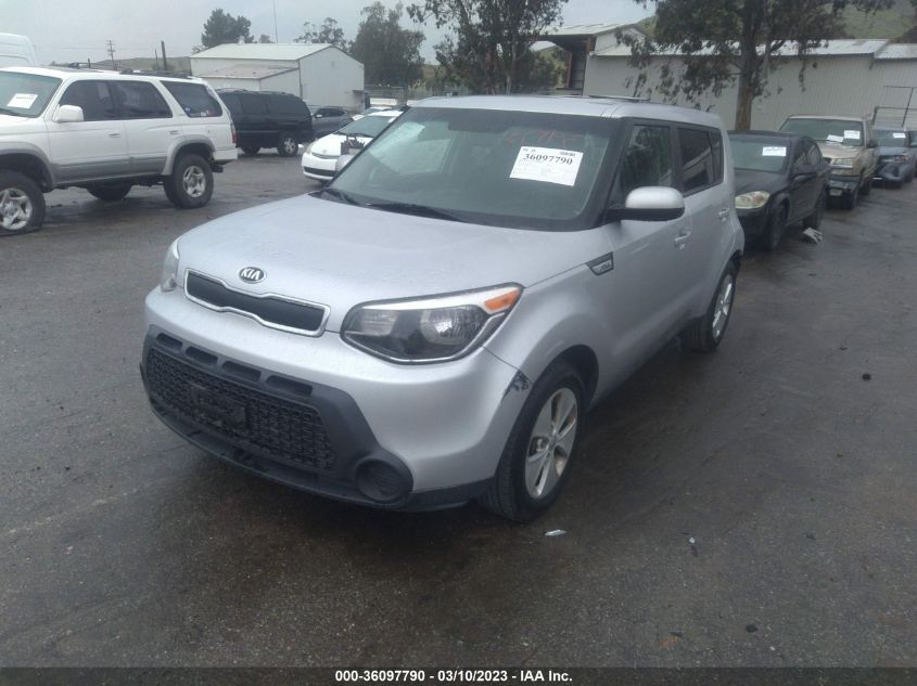 2015 KIA SOUL BASE - KNDJN2A22F7765955