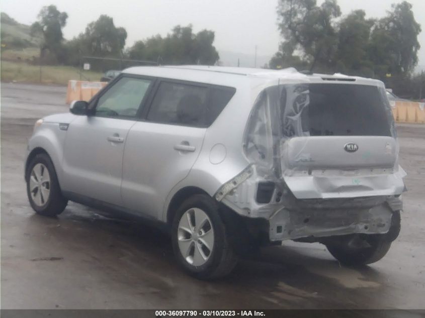 2015 KIA SOUL BASE - KNDJN2A22F7765955