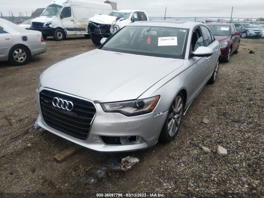 2013 AUDI A6 2.0T PREMIUM PLUS - WAUGFAFC1DN137524