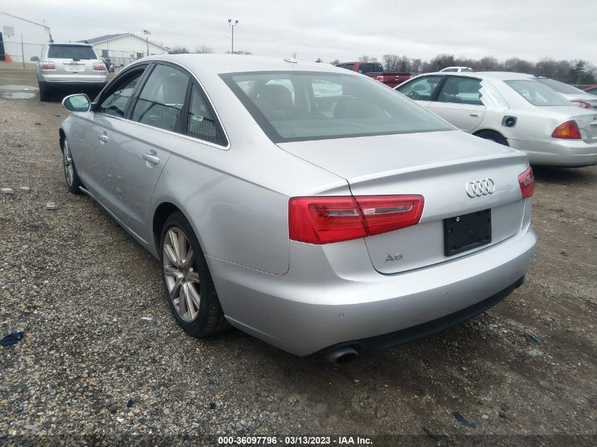 2013 AUDI A6 2.0T PREMIUM PLUS - WAUGFAFC1DN137524