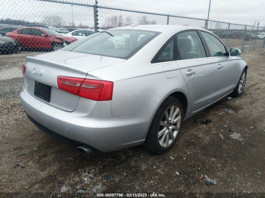 2013 AUDI A6 2.0T PREMIUM PLUS - WAUGFAFC1DN137524