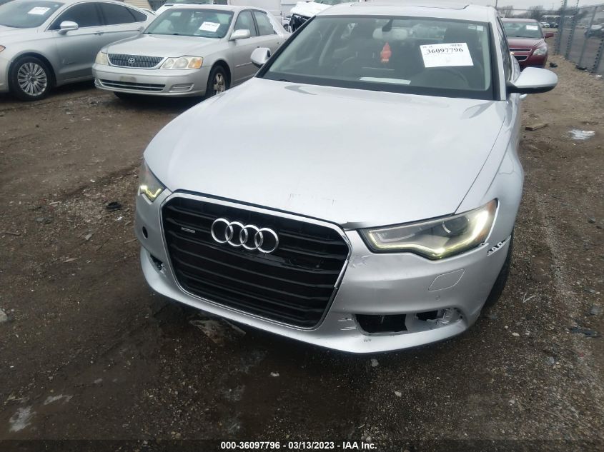 2013 AUDI A6 2.0T PREMIUM PLUS - WAUGFAFC1DN137524