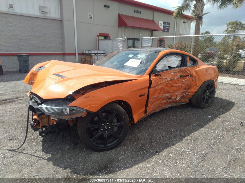 VIN 1FA6P8CF6L5142922 2020 FORD MUSTANG GT