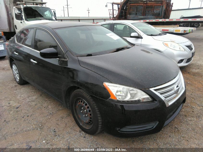 2013 NISSAN SENTRA SV - 1N4AB7AP5DN908946