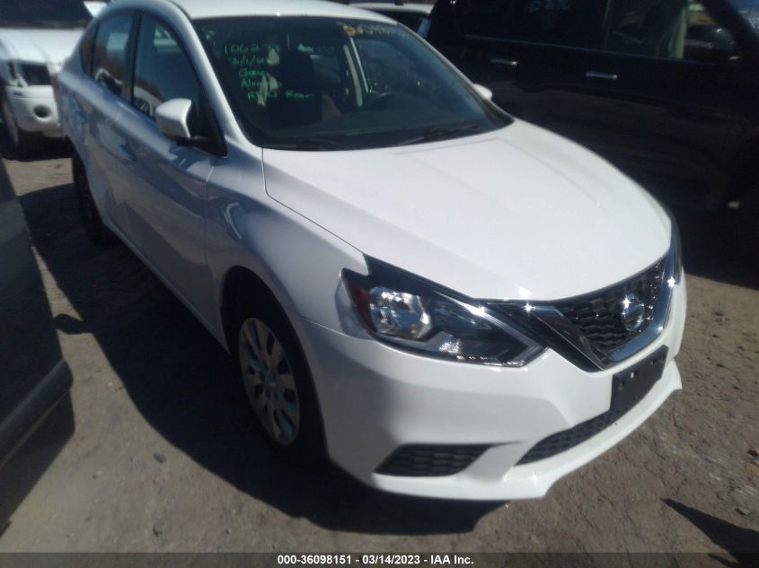 2016 NISSAN SENTRA SR/SL/S/SV/FE+ S - 3N1AB7AP1GY243158