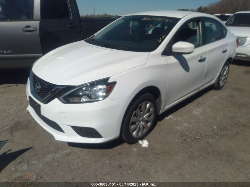 2016 NISSAN SENTRA SR/SL/S/SV/FE+ S - 3N1AB7AP1GY243158