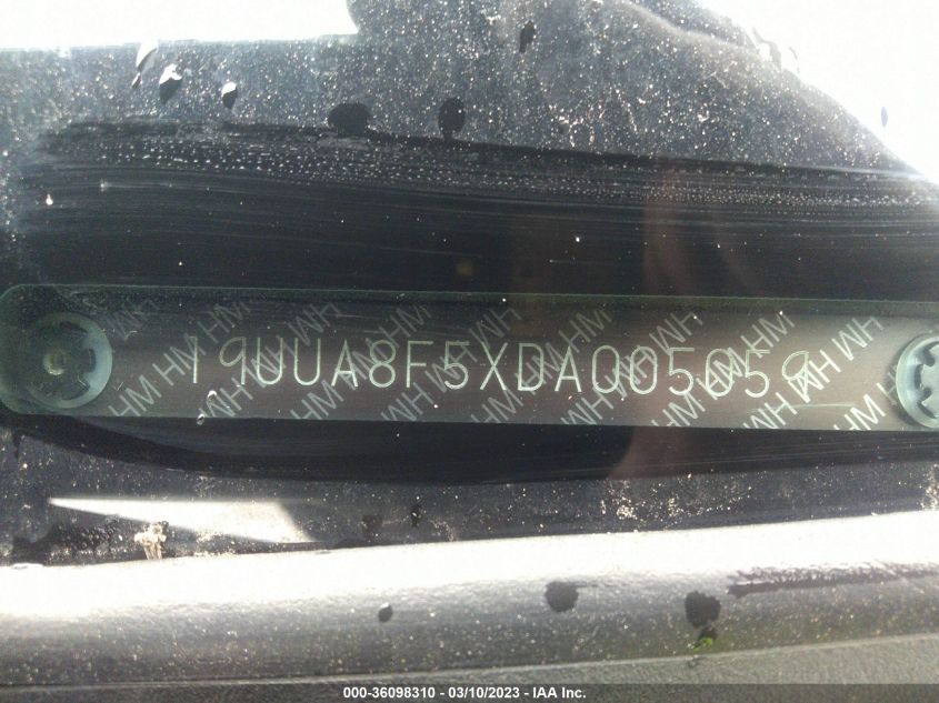 2013 ACURA TL TECH - 19UUA8F5XDA005059