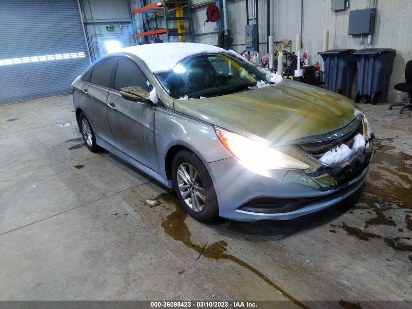 2014 HYUNDAI SONATA GLS - 5NPEB4AC9EH886412