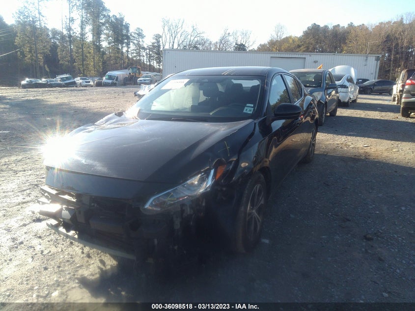 VIN 3N1AB8CV3MY304216 2021 NISSAN SENTRA SV