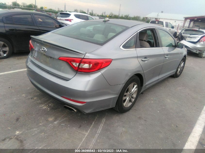 2016 HYUNDAI SONATA 2.4L SE - 5NPE24AF2GH365061