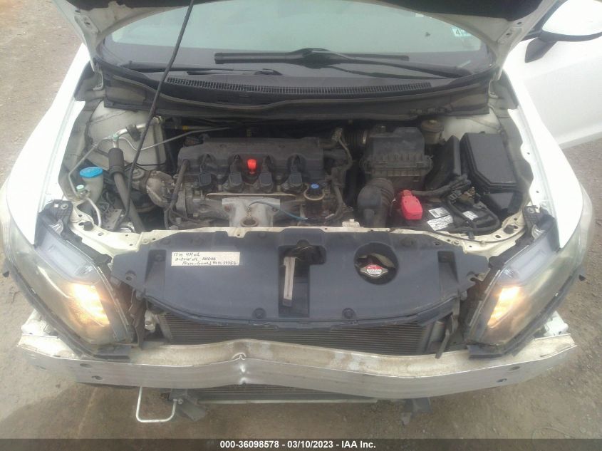 2013 HONDA CIVIC SDN LX - 2HGFB2F5XDH573980