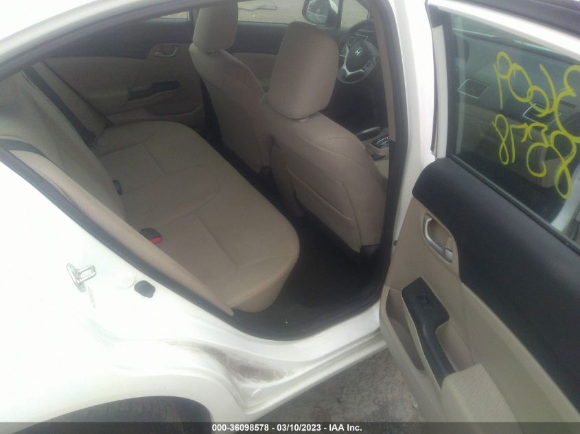 2013 HONDA CIVIC SDN LX - 2HGFB2F5XDH573980