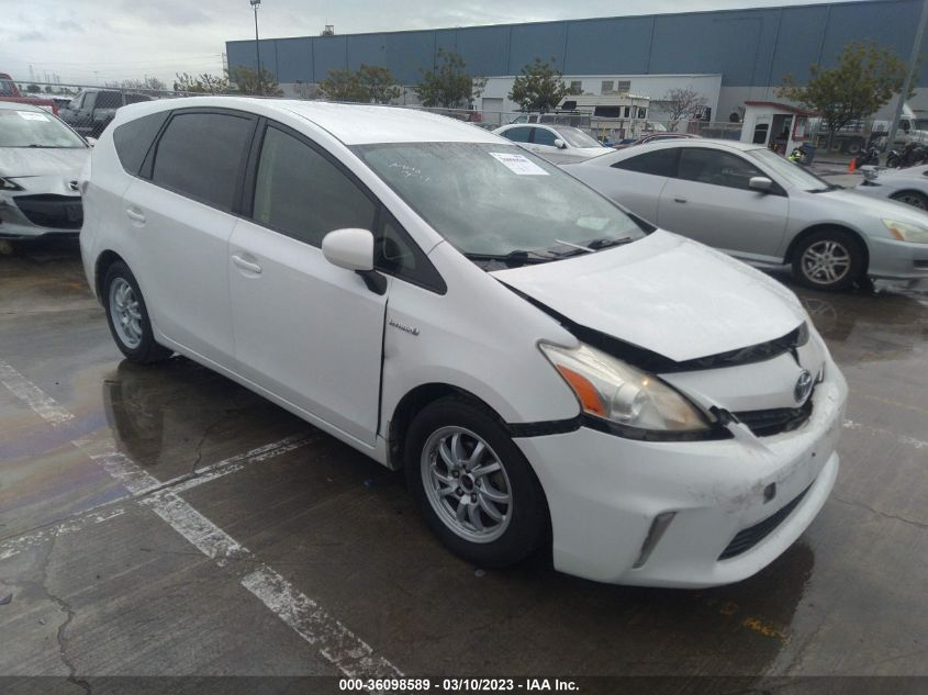 2014 TOYOTA PRIUS V TWO/THREE/FIVE - JTDZN3EU6E3290272