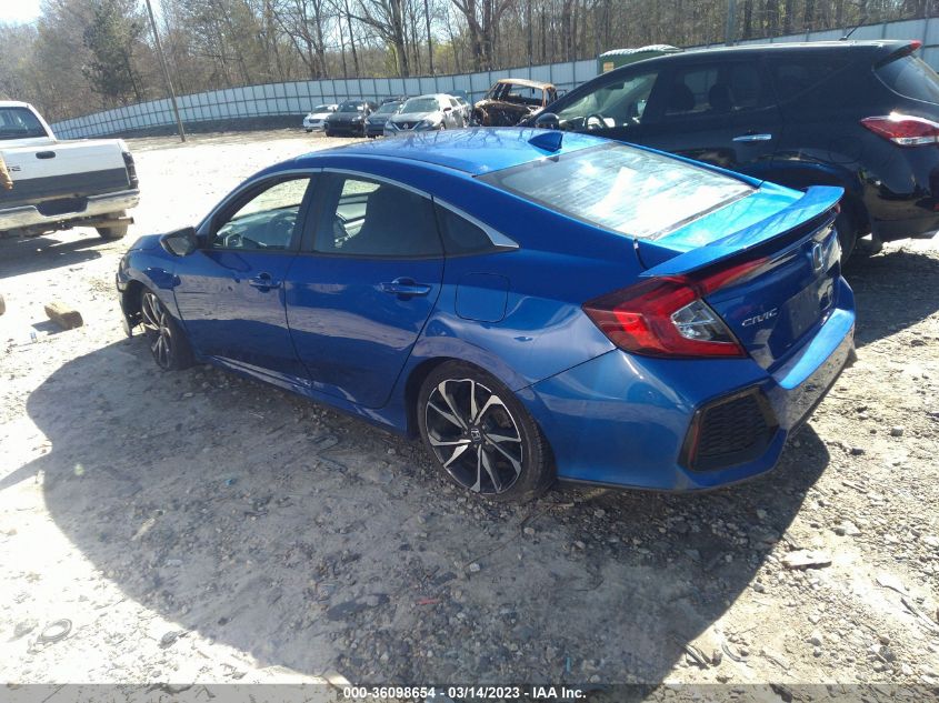 2018 HONDA CIVIC SI SEDAN 2HGFC1E51JH702676