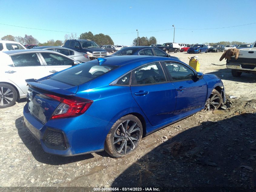 2018 HONDA CIVIC SI SEDAN 2HGFC1E51JH702676
