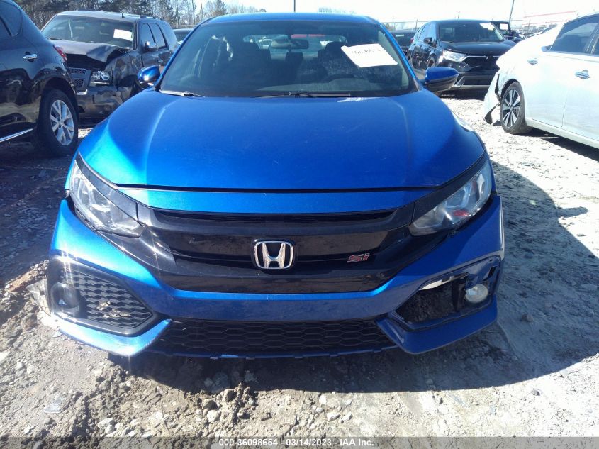 2018 HONDA CIVIC SI SEDAN 2HGFC1E51JH702676