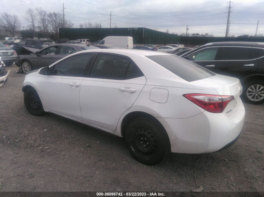 2016 TOYOTA COROLLA L/LE/S/S PLUS/LE PLUS - 2T1BURHE2GC650966