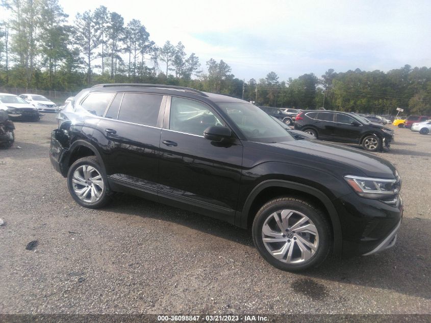 2021 VOLKSWAGEN ATLAS 3.6L V6 SE W/TECHNOLOGY - 1V2KR2CA2MC504051