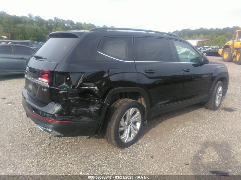 2021 VOLKSWAGEN ATLAS 3.6L V6 SE W/TECHNOLOGY - 1V2KR2CA2MC504051