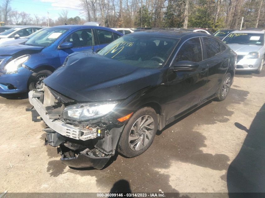 2018 HONDA CIVIC SEDAN EX - 2HGFC2F70JH598963