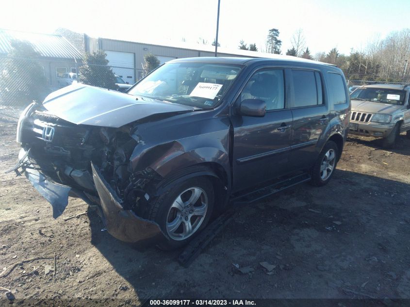2014 HONDA PILOT EX-L - 5FNYF4H72EB038056