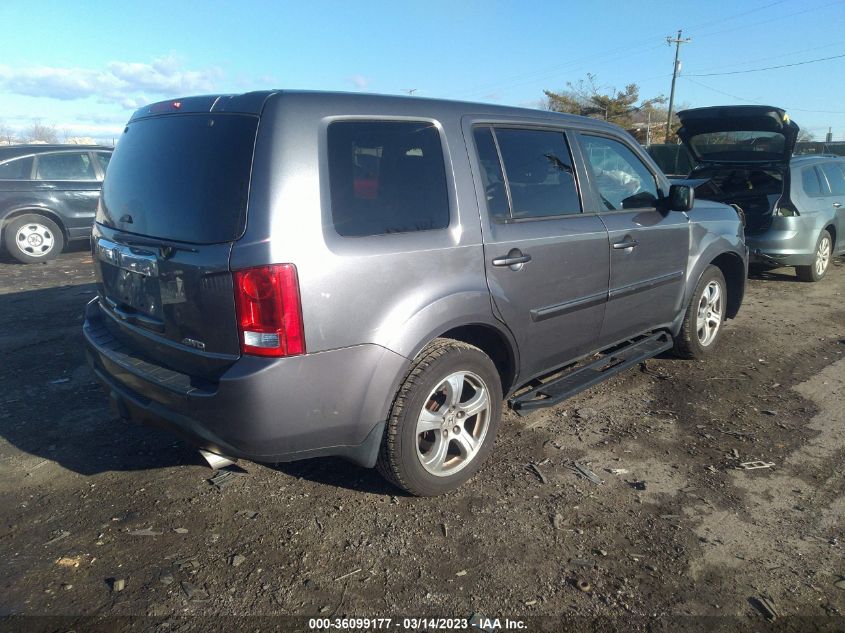 2014 HONDA PILOT EX-L - 5FNYF4H72EB038056