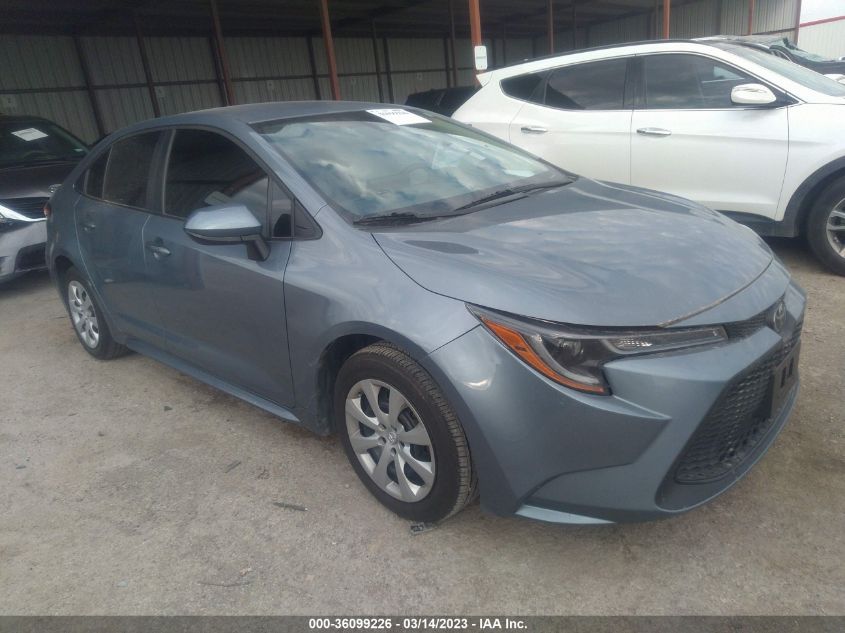 2022 TOYOTA COROLLA LE - 5YFEPMAE7NP293928