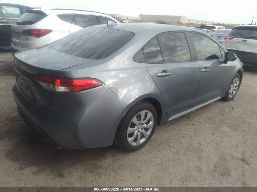 2022 TOYOTA COROLLA LE - 5YFEPMAE7NP293928