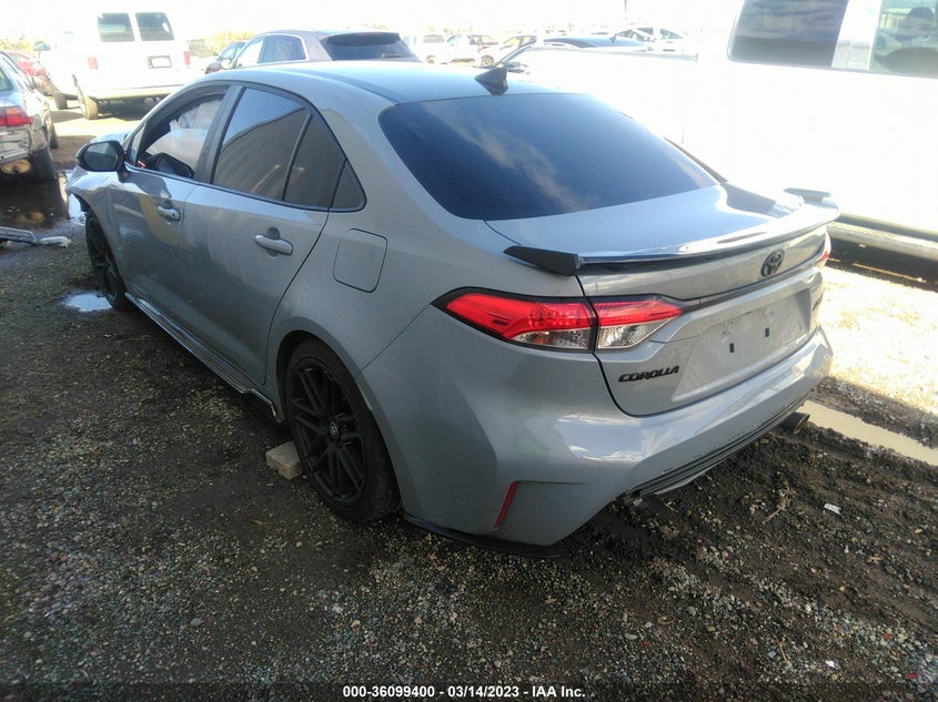 VIN 5YFS4MCE1MP093814 2021 TOYOTA COROLLA SE/NIGHTSHADE/APEX SE