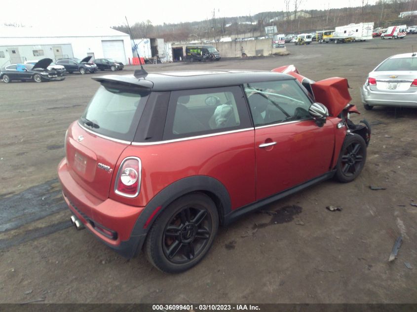 2013 MINI COOPER HARDTOP S - WMWSV3C57DT396206