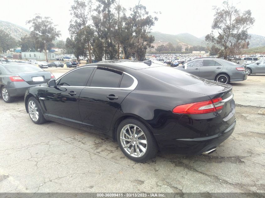 2013 JAGUAR XF I4 RWD - SAJWA0ES8DPU01425